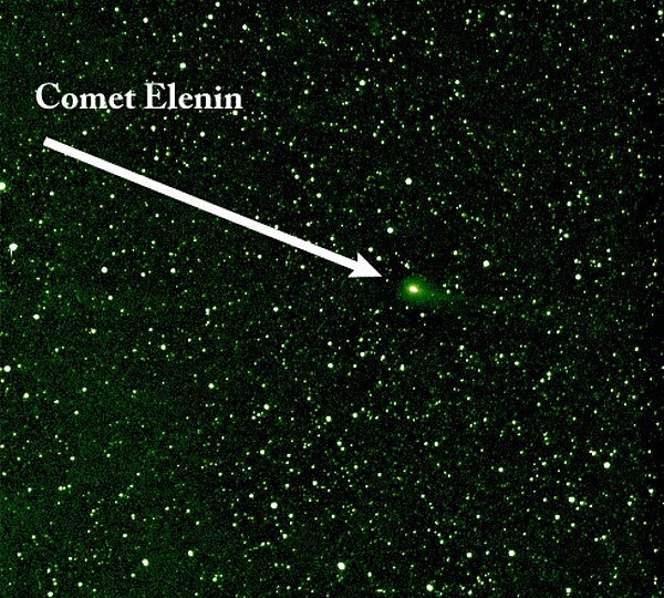 215 Комета Еленина пролетит мимо Земли незаметно