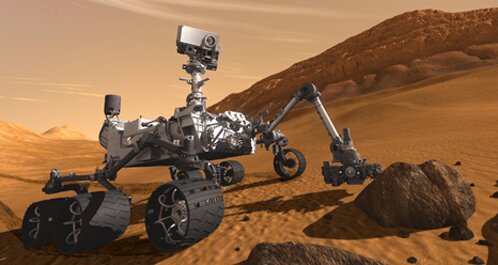 Марсоход, который полетит в ноябре на Марс искать воду. Или железную дорогу