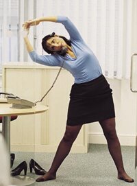 Какие упражнения можно делать в офисе