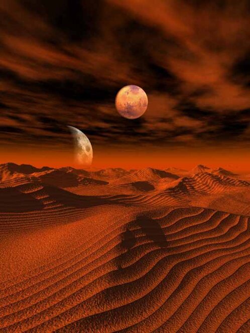 "Пустынные" миры более стойки к космическим капризам