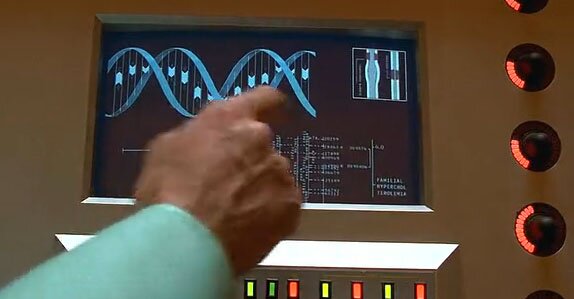 ДНК из кинофильма "Пятый элемент"